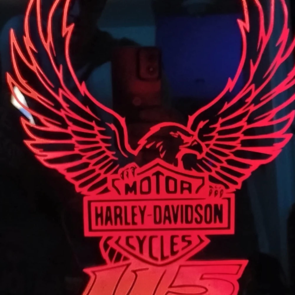 Harley-Davidson LED Mirror1